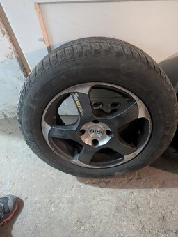 ALU kola Dotz Freeride peak 6,5x15 4x108 ET15 s pneu - 4