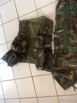 Dětská Airsoft vesta kalhoty - 4