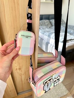 KOSTIČKOVÁ CROSSBODY KABELKA KARL LAGERFELD - 4