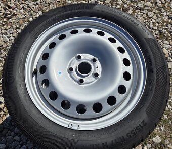 Nová zimní sada VW CADDY III 17" 5x112 pneu 215/55/17 - 4