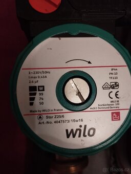Nové čerpadlo Wilo Z 25/6-3 - 4