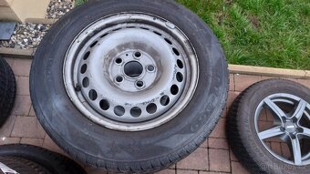 Kola zimní 16", VW T5 T6, rozteč 5x120mm, pneu 205/65/16C - 4