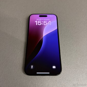 iPhone 15 Pro 512GB black titan, pěkný stav, rok záruka - 4