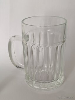 Retro půllitr, Jiří Brabec, stará pivní sklenice, pošta 75.- - 4