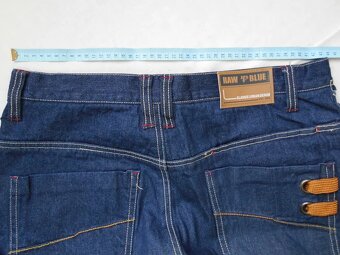 Vintage Hip Hop Rap Jeans Souprava Raw Blue Fubu Timberland - 4