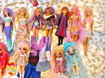 Velká sada panenek Barbie, Monster High, Rainbow High, Na Na - 4