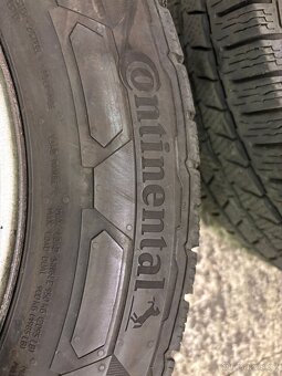 Originální plechové disky R16 + zimní pneu 215/65 R16C - 4