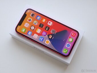Apple iPhone 12 128GB Červený - ZÁRUKA - 100% BATERIE - 4