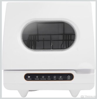 Stolní myčka nádobí 220 V, mini myčka - 4