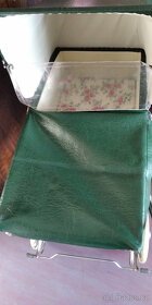 Starožitný kočár, retro kočárek; Stegner;sporták;pro panenky - 4