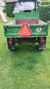 Prodám hydraulicky sklápěný přívěs za traktor - 4