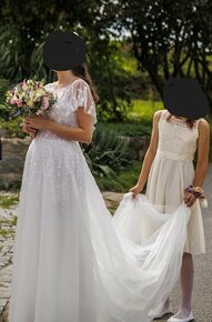 Svatební šaty vel. 38 - 4