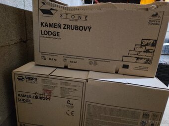 Kámen srubový šedý -VASPO - 4