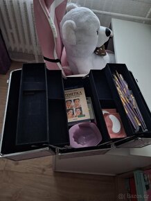 Kosmetický kufr plus učebnice a příslušenství nové - 4