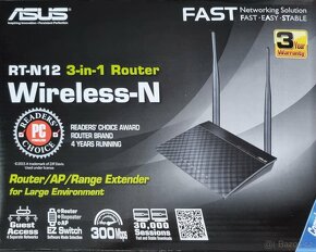 Asus Router/Access point/Repeater RT-N12 - 4