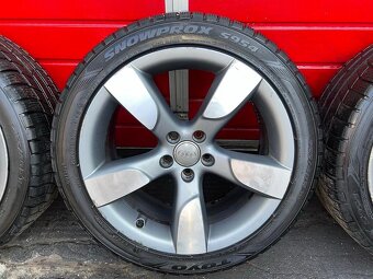 Original ALU kola Audi antracit 19" 8,5J ET43 + 225/40/R19 - 4