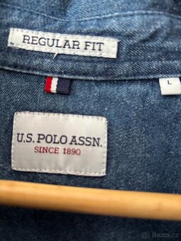 Riflová košile U.S. Polo ASSN - 4
