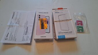 Samsung A55, 5G, 8GB/256 GB, fialový, krátce použitý - 4