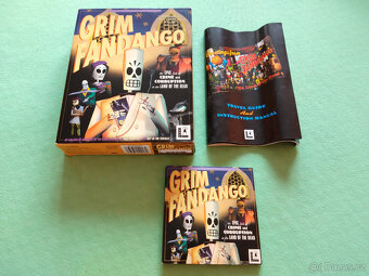 Grim Fandango (1998) - PC hra - big box - 4