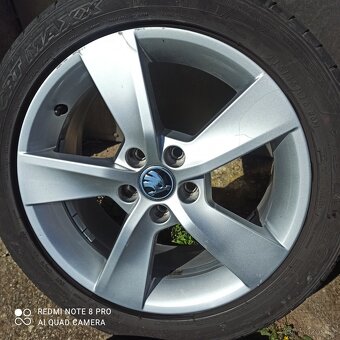 Orig.alu disky ŠKODA FABIA,RAPID 16" - 4