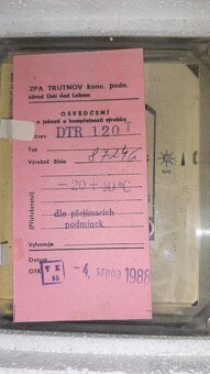 Regulátor - termostat  ZPA  DTR 120 - 4