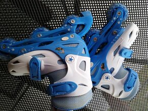 Dětské rostoucí inline brusle, velikost 30 až 33 - 4