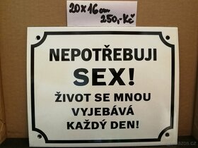 smaltovane cedule - 4