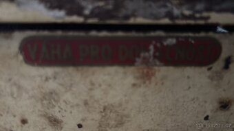 Stará kuchyňská váha - 4