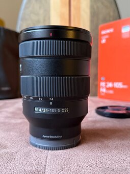 Sony 24-105 mm f/4 G OSS objektiv ve skvělém stavu - 4