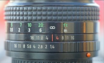 Carl Zeiss Prakticar 50/1.4 MC №18.898, bajonet Praktica B - 4