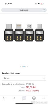 Adaptér pro iPhone (Lightning) kompatibilní s DJI Pocket 2 - 4