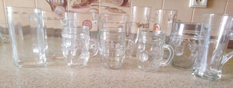 Staré hospodské půllitry a štuce . - 4