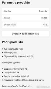 Napařovač Rowenta Tweeny(DV9000D1) - 4