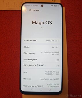 Honor 90 Lite 5G, 8GB/256GB Midnight Black 100 Mpx - 4