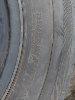 Sada kol na letních pneu na Ford Transit 235/65 R16. - 4