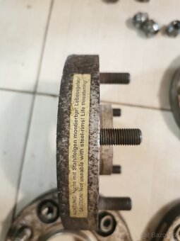 Rozšiřovací podložky originál H&R 5x114,3 - 4