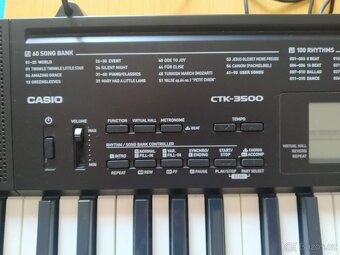 Klávesy Casio CTK -3500 - 4