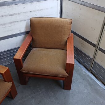 Retro křesla se stolem Daria - 4