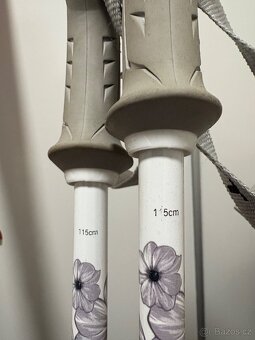 Lyže Rossignol 154 + Hůlky 115 + Lyžáky Nordica 27,5 - 4