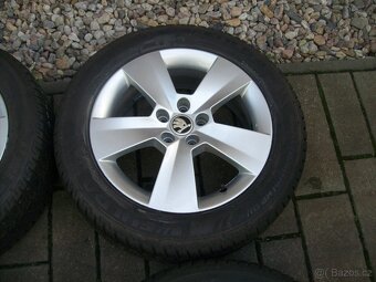 zimní alu kola original Scala 205.55.16 TOP stav - 4