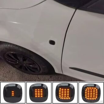 Dynamické LED Smerovky - Škoda, Audi, Seat - 4