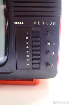 Retro Televize - Tesla - přenosná  - 4