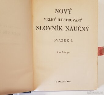 Velký ilustrovaný slovník naučný 1932 - 4