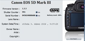 Canon EOS 5D Mark III ( EXP pouze 991) - 4
