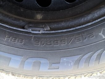 plechove disky s pneu 215/65/16 5x114,5 nisan xtrail - 4