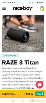 Reproduktor NICEBOY raze 3 TITAN - 4