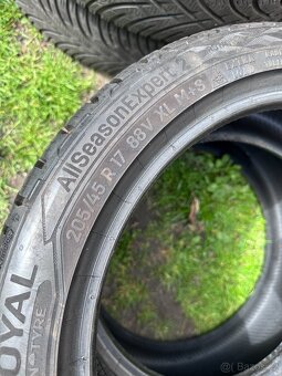 2ks celoročních pneu 205/45 R17 88V XL- Uniroyal - 4