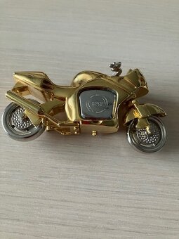 Hodiny -tvar motorky - 4