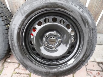 Komplet Zimní Sada Continental +Poklice205/60/16 ET 48 5X112 - 4
