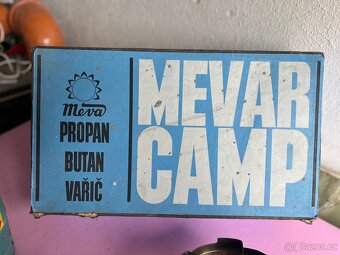 Retro plynový vařič Meva MEVAR CAMP - 4